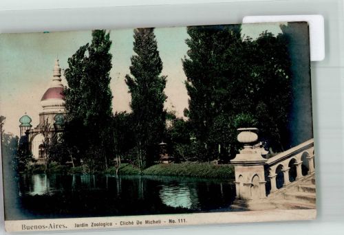 Buenos Aires 1913 Foto AK Zoologischer Garten