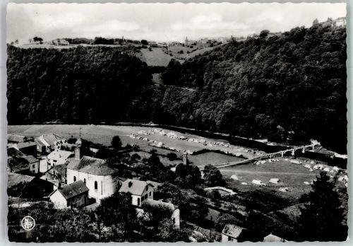 Frahan Foto AK Hotel Beau Sejour Kirche Camping