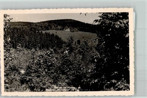 98711 O6315 Schmiedefeld am Rennsteig Foto AK Hotel Stutenhaus