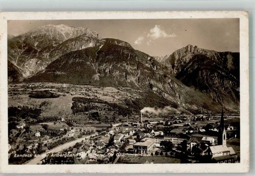 6500 Landeck Foto AK Fabrik Kirche Oberinntal Tirol