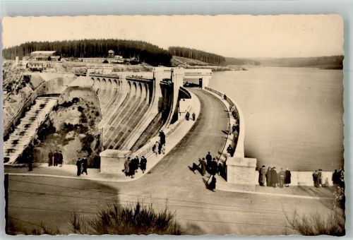 Eupen Foto AK Staudamm la Vesdre