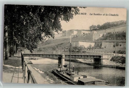 Namur Namen 1916 Foto AK Zitadelle Feldpost WK I