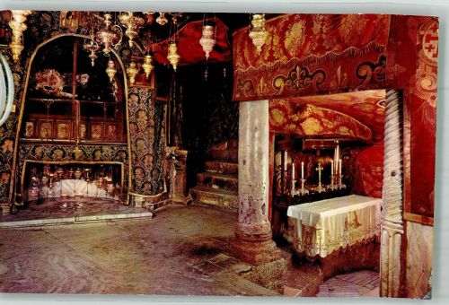 Bethlehem Foto AK Grotto of the Nativity