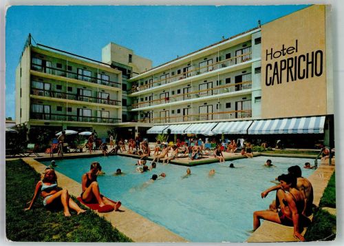 Mallorca Foto AK haot Capricho Schwimmbad