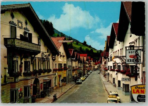 6143 Matrei am Brenner Foto AK Cafe Hotel Krone Auto