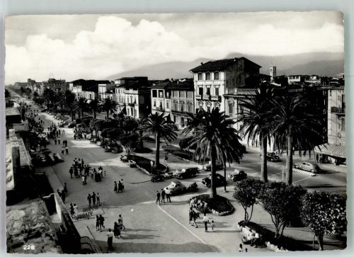 55049 Viareggio Foto AK Promenade
