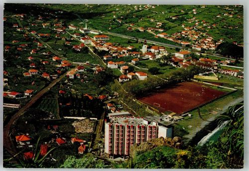 Machico FOTO KEINE AK Fliegeraufnahme Sportplatz