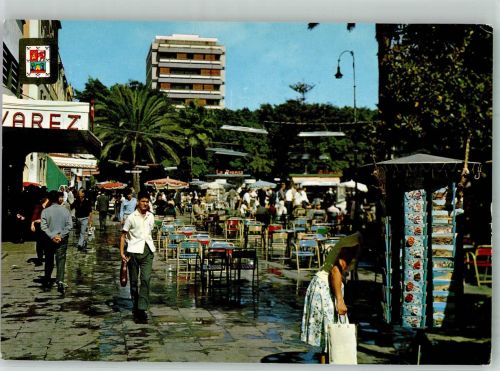 Las Palmas de Gran Canaria 1969 Foto AK Park Santa Catalina Gasthaus