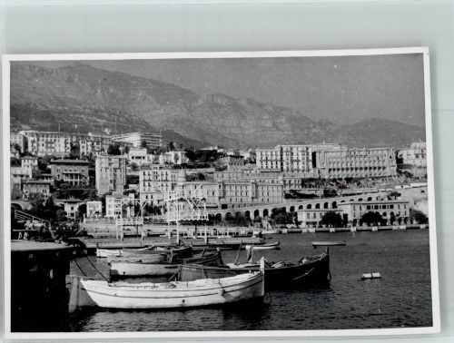 Monaco Foto AK Hafen