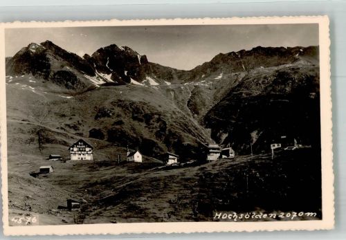 6450 Sölden Foto AK Hochsölden