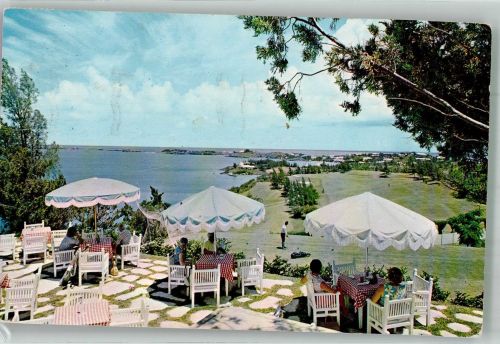 Hamilton 1967 Foto AK Hotel The Castle Harbour