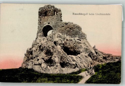 2340 Maria Enzersdorf 1906 Foto AK Rauchkogel beim Liechtenstein