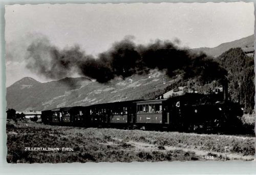 6200 Jenbach 1968 Foto AK Eisenbahn Zillertalbahn Dampflokomotive Schmalspur