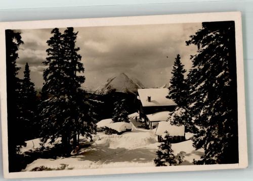 Rosshütte 1942 Winter Hüttenstempel