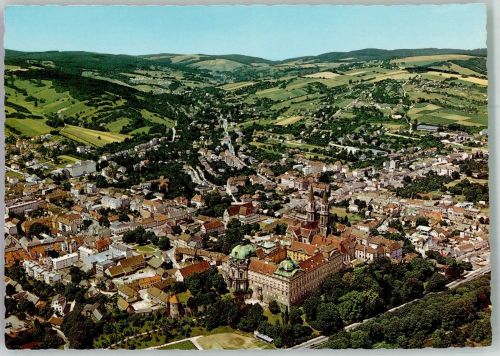 3400 Klosterneuburg Foto AK Fliegeraufnahme Augustiner Chorherrnstift