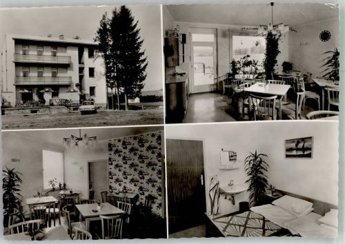 7431 Bad Tatzmannsdorf 1974 Foto AK Pension Paracelsus