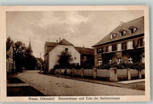 32361 W4994 Preußisch Oldendorf - Bremerstrasse Ecke Berlinerstrasse