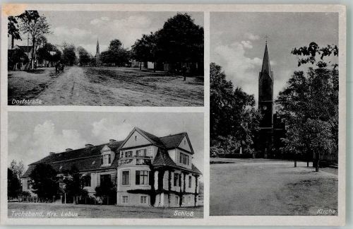15328 O1211 Alt Tucheband Gebrauchsspuren Tucheband Dorfkirche Dorfstrasse Schloss Erh. II-Abschürfung VS
