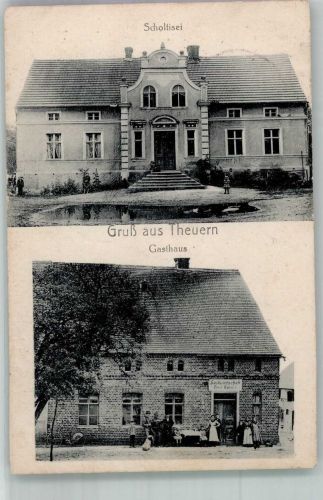 96528 O6401 Theuern 1919 - Scholtisei Gasthaus