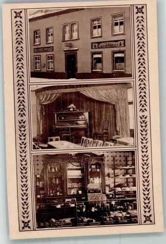 09468 O9307 Geyer Foto AK Konditorei-Cafe Seidel Gaststube Klavier Verkaufstresen