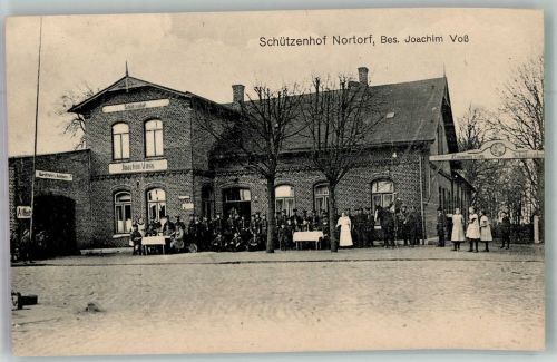 24589 W2353 Nortorf b Neumünster 1915 Foto AK Gasthaus Schützenhof
