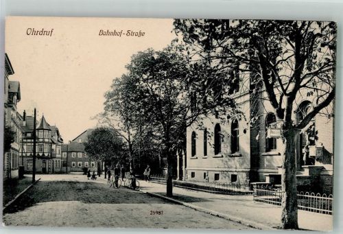 99885 O5807 Ohrdruf 1910 - Bahnhofstrasse
