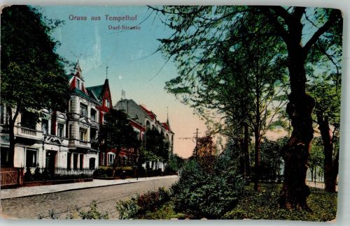 10115 W1000 Tempelhof 1917 - Dorf-Strasse