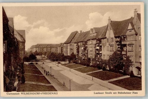 10115 W1000 Friedenau - Gartenstadt Wilmersdorf-Friedenau Landauer Strasse Rüdesheimer Platz