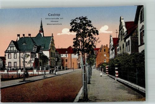 44575 W4620 Castrop - Viktoriastrasse Höhere Mädchenschule