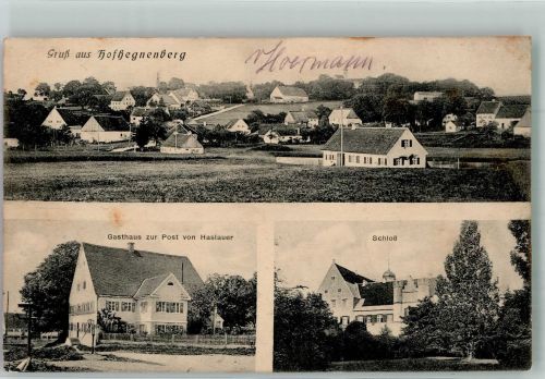 82297 W8081 Hofhegnenberg 1912 - Schloss Gasthaus zur Post