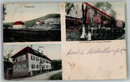93453 W8497 Neukirchen b Hl Blut - Gasthaus Kelnhofer Schulhaus