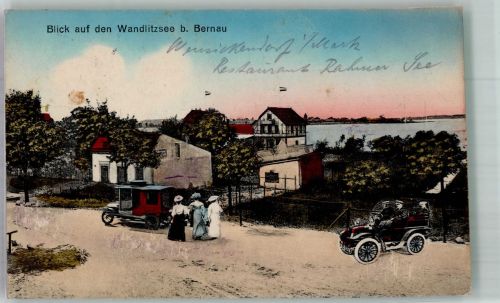 16321 O1280 Bernau b Berlin 1923 - Wandlitzsee Inflationsporto
