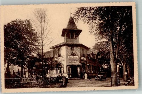14943 O1711 Thyrow Foto AK Gasthaus Thyrower Hof