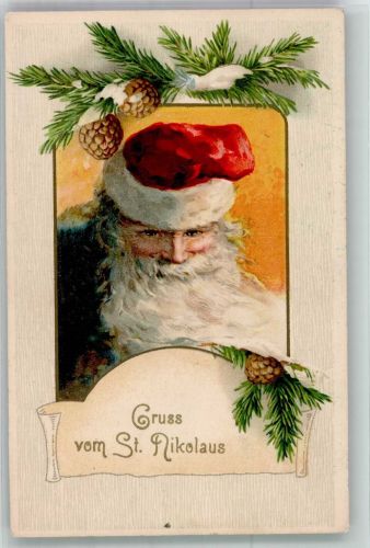 Tannenzapfen Tannenzweig St. Nikolaus Nikolaus 1921