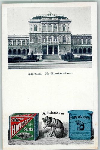 W8000 München Kunstakademie Hoffmann´s Stärke 1900