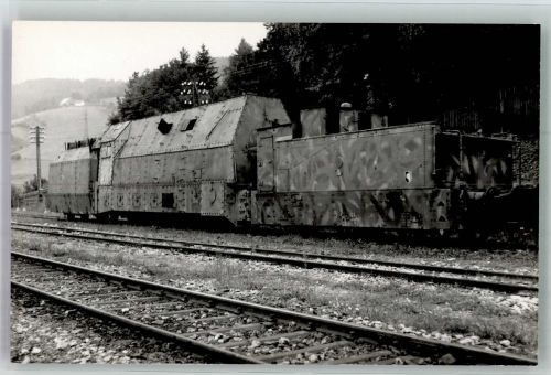 Panzerzug Eisenbahn Militär
