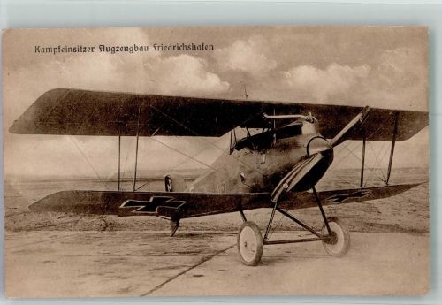 Verlag Sanke Kampfeinsitzer Flugzeugbau Friedrichhafen Sanke, Flugzeug