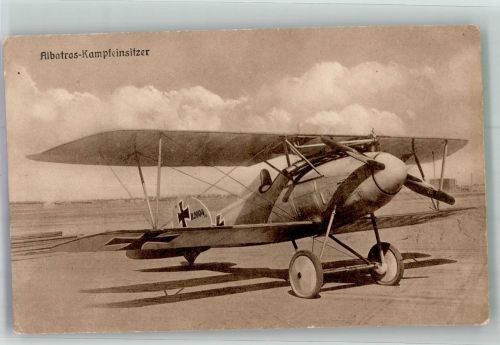 Verlag Sanke Albatros Kampfeinsitzer WK I Sanke, Flugzeug
