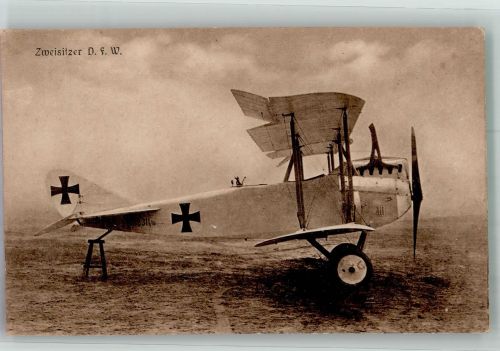 Verlag Sanke Zweisitzer D.F.W Sanke, Flugzeug