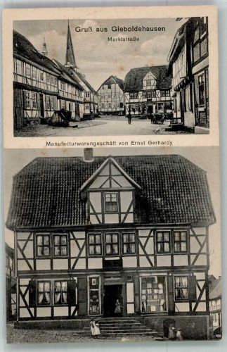 37434 W3429 Gieboldehausen - Marktstraße Manufacturwarengeschäft Ernst Gerhardy