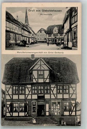 37434 W3429 Gieboldehausen - Marktstraße Manufacturwarengeschäft Ernst Gerhardy