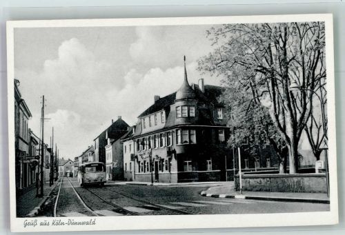 50667 W5000 Köln Dünnwald 907 - Gasthaus Jägerhof Omnibus