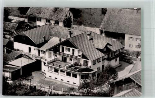 87642 W8959 Buching - Fliegeraufnahme Gasthaus Pension Zur frohen Aussicht