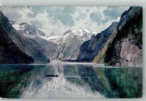 Königssee Compton, E. H. 1926 Künstlerkarte