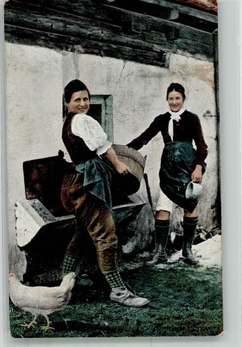 Sennerinnen Huhn Series 937. 2 Dr. Trenkler & Co.