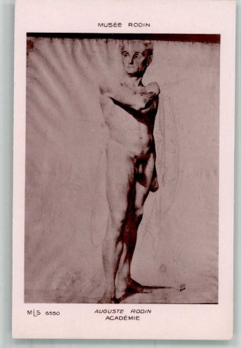 Erotik Academie M.L.S. 6550 Rodin, F.-A.-R. Künstlerkarte