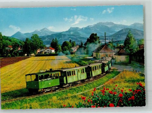 Chiemseebahn m. Kampenwand Eisenbahnzug
