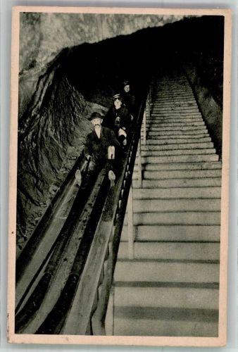 W8240 Berchtesgaden Rutschbahn Salzbergwerk 1926
