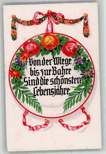 Spruch Serie Bauernteller AHF Nr. 252 Porzellan