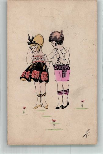 Kinder A 1015/2 NPG 1920 Künstlerkarte